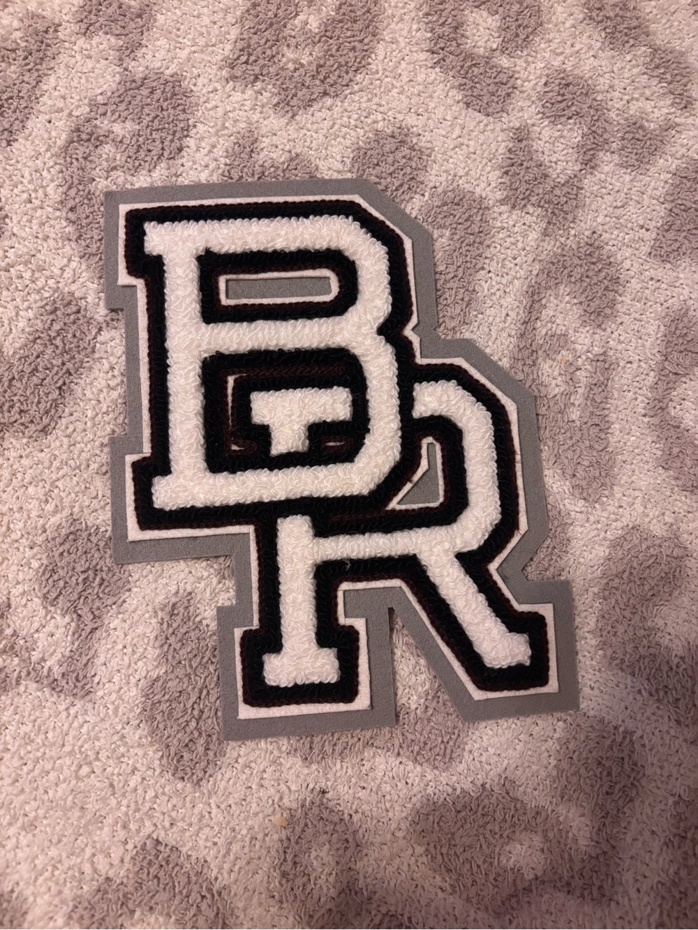 Large Varsity style patch